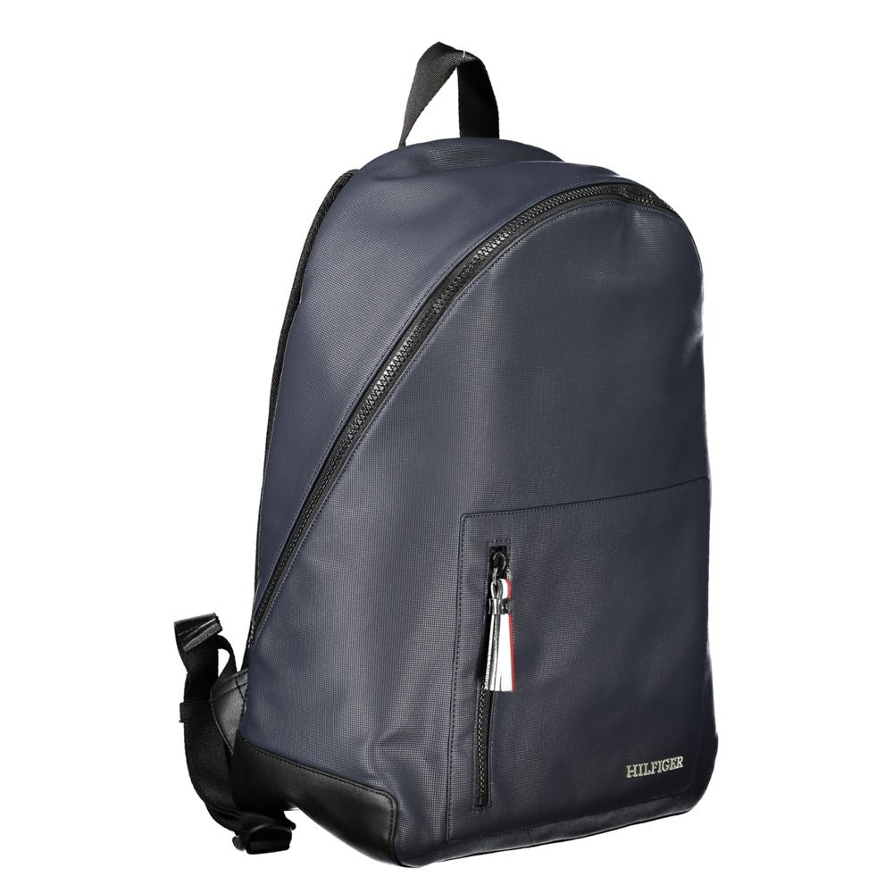 Tommy Hilfiger rygsæk med laptoprum – blå