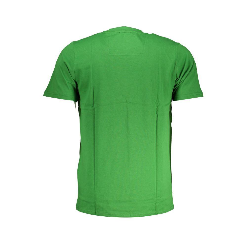 Cavalli Class Verde Cotton Men T-Shirt