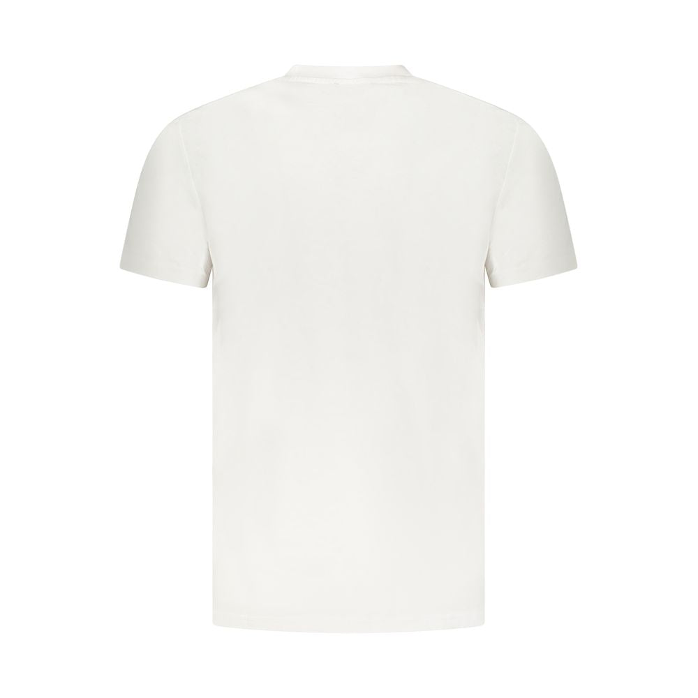 Cavalli Class hvid T-shirt i bomuld til mænd