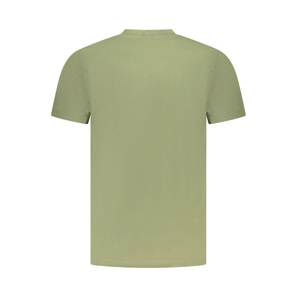 Cavalli Class Verde Cotton Men T-Shirt