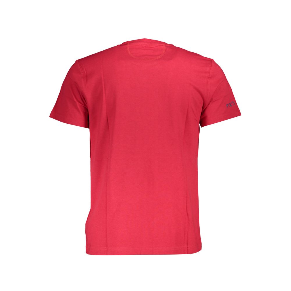 La Martina Rosso Cotton Men's T-Shirt