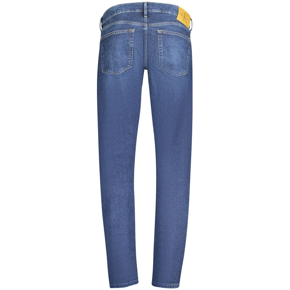 Calvin Klein Blu Cotton Men Jeans