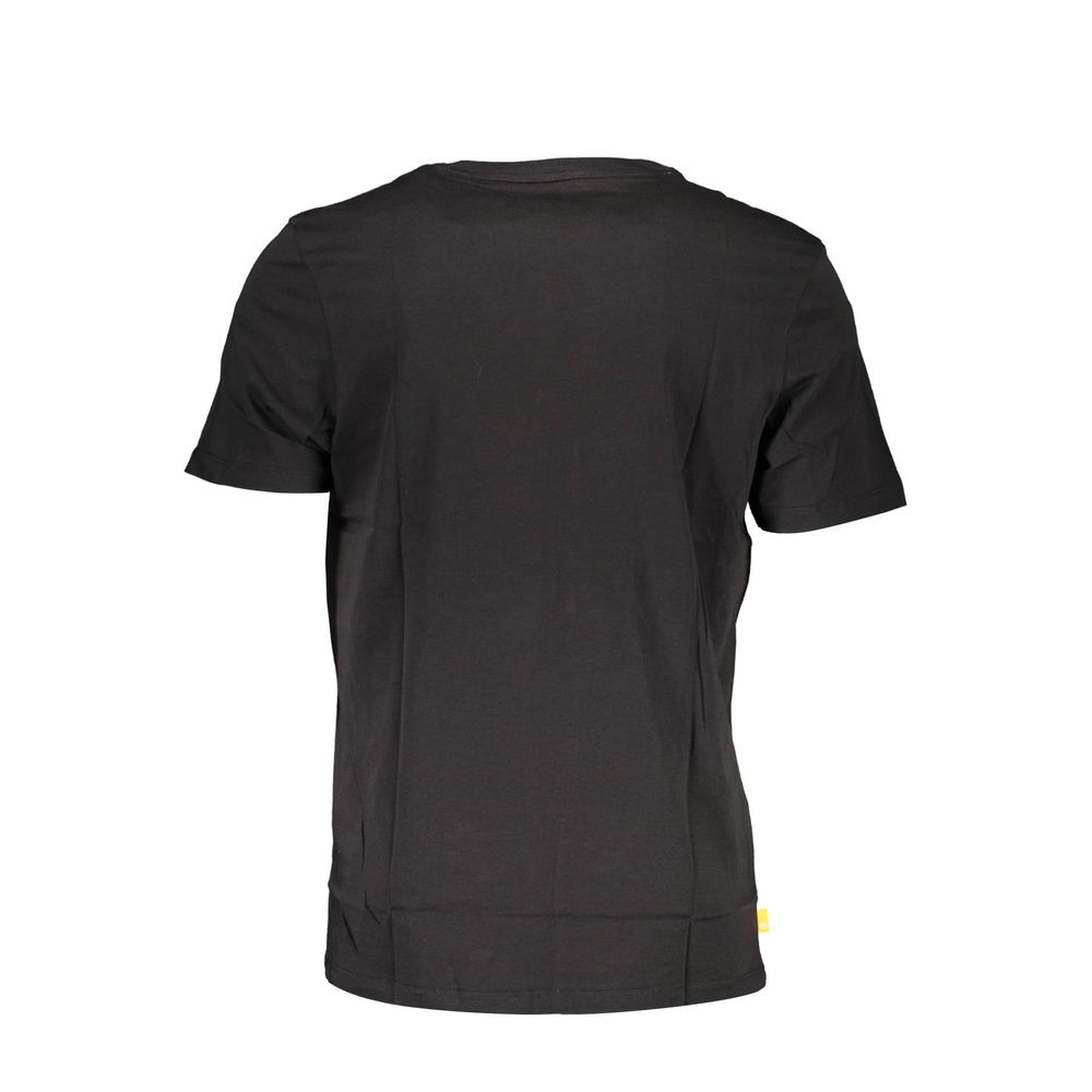Timberland T-shirt i økologisk bomuld med logo – sort