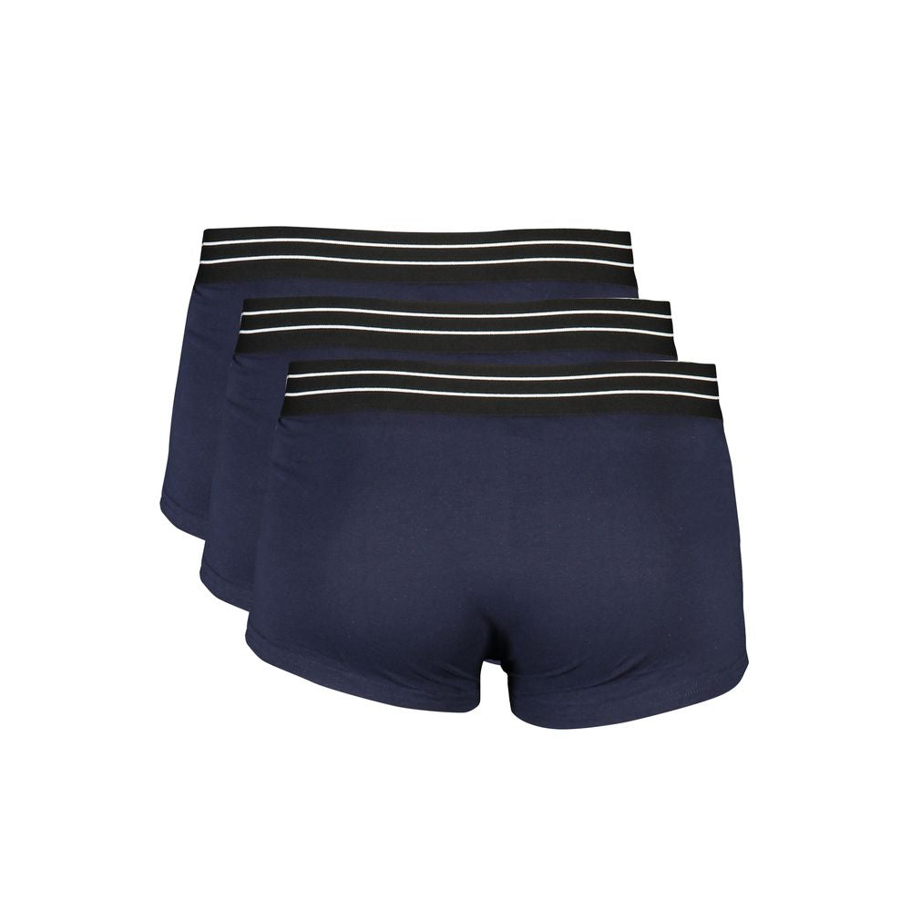 Cavalli Class Blu Cotton Men Boxer