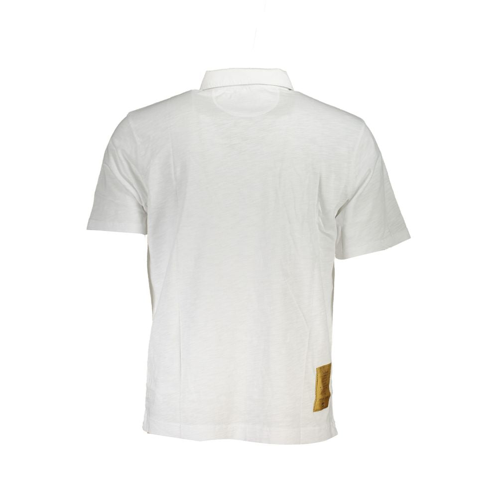 La Martina White Cotton Men's Polo Shirt