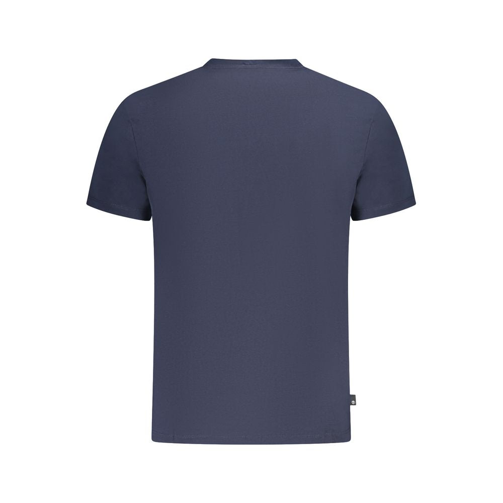 Timberland T-shirt med logoprint til mænd – blå