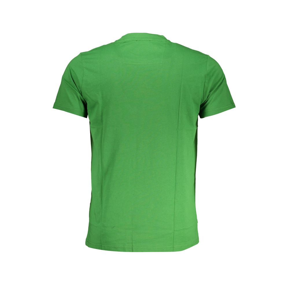 Cavalli Class Verde Cotton Male T-Shirt