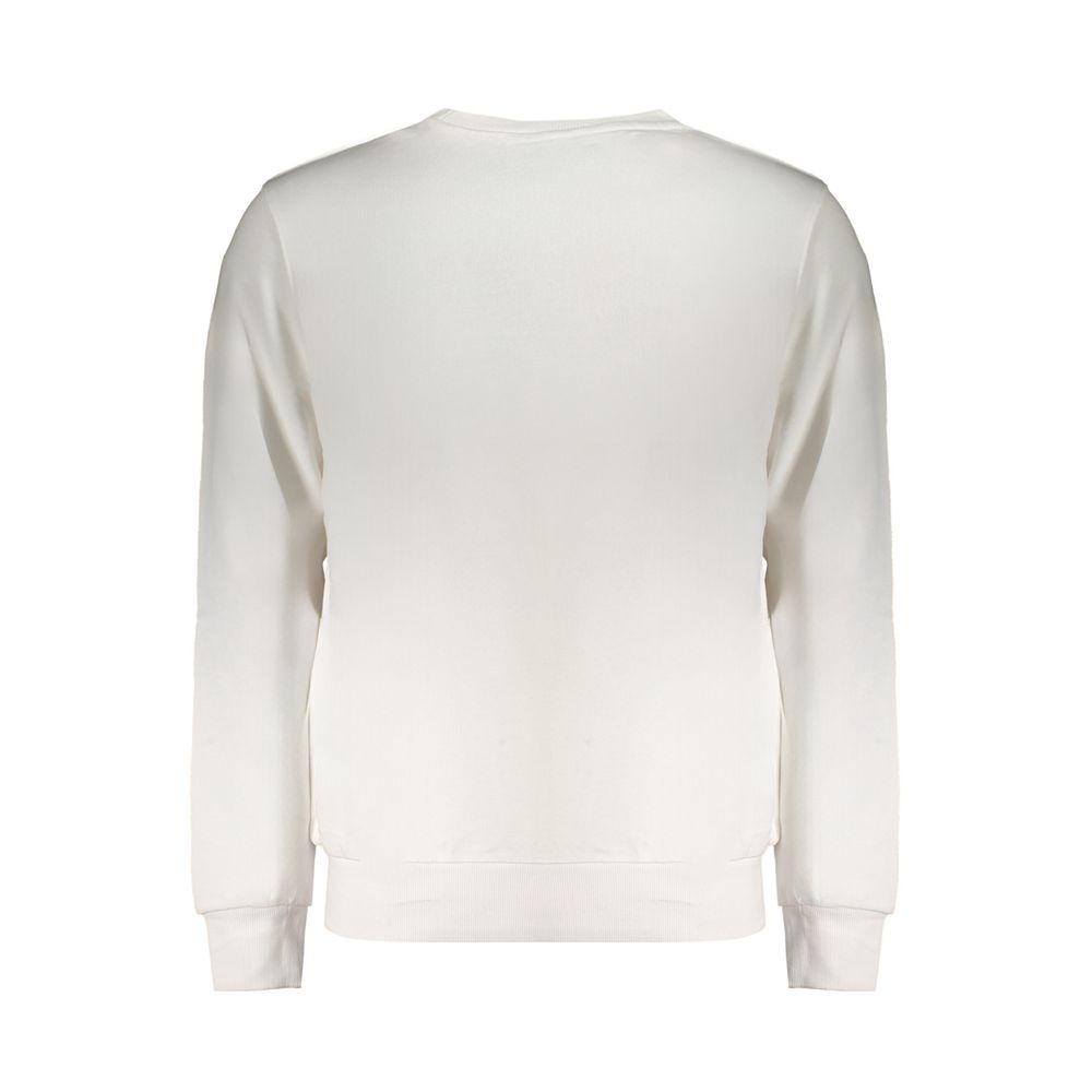 North Sails White Cotton Men Sweatshirt