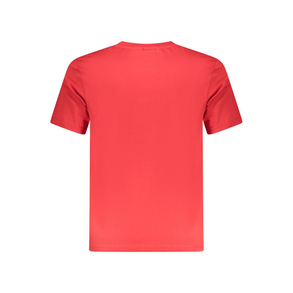 North Sails herre-T-shirt med logo – rød