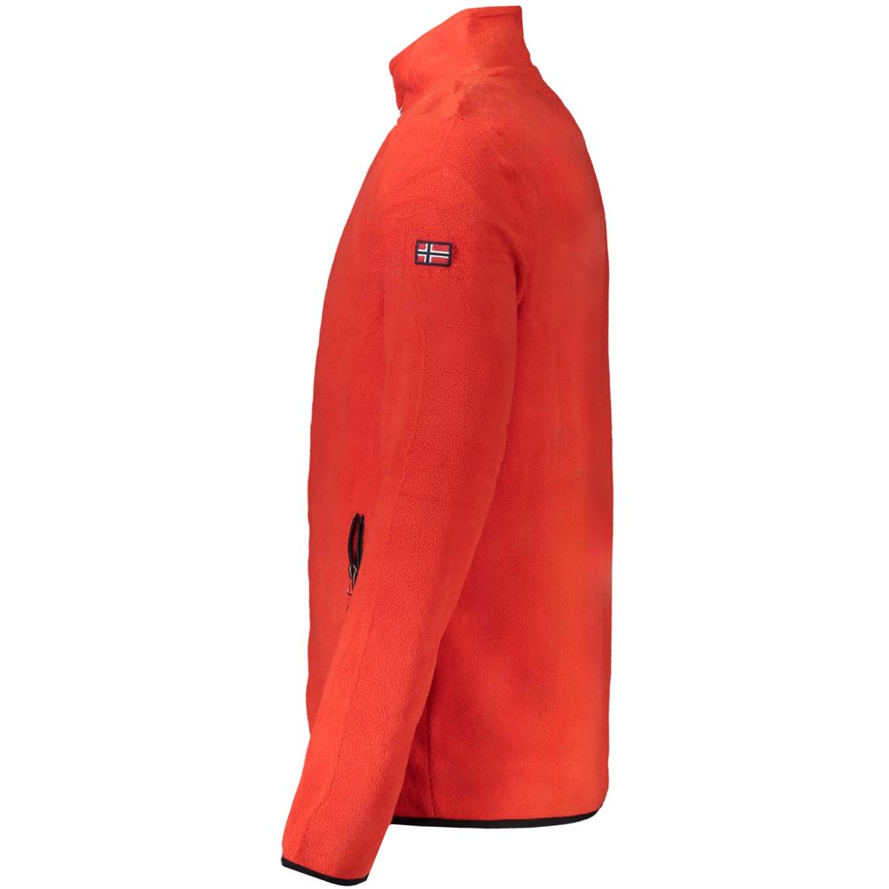 Norway 1963 fleece-sweatshirt – rød