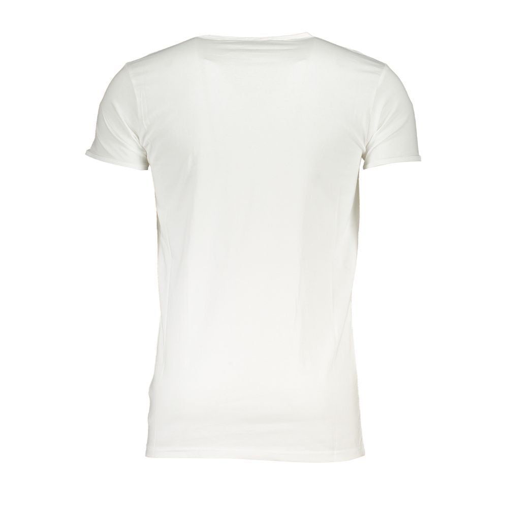 Cavalli Class T-shirt med print til mænd – hvid