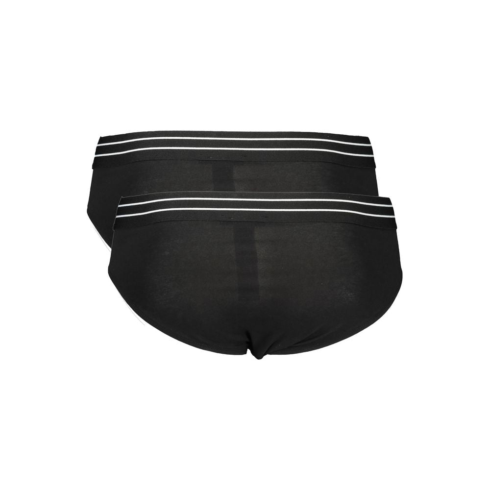 Cavalli Class 2-pak briefs til mænd – sort