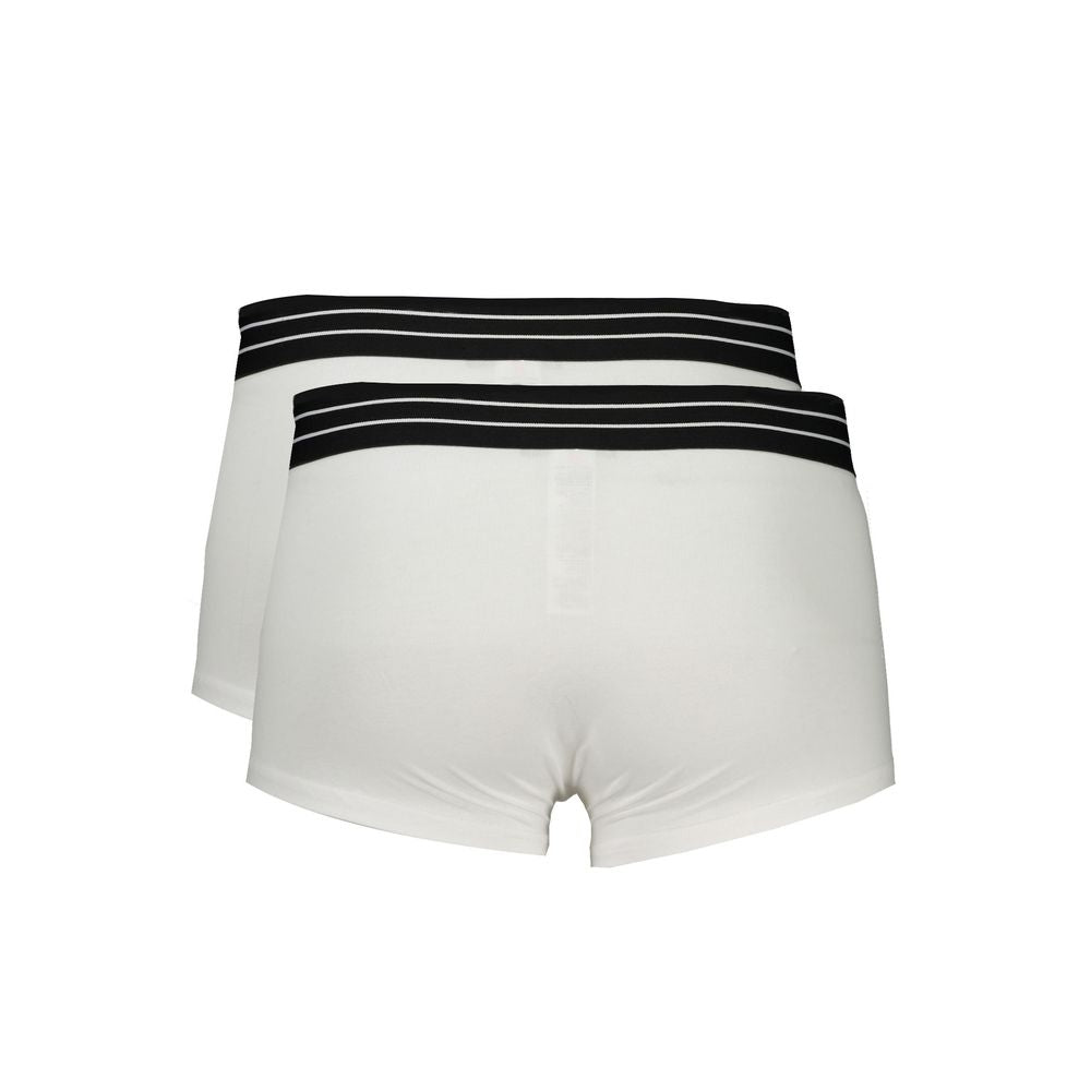 Cavalli Class 2-pak boxer briefs til mænd – hvid