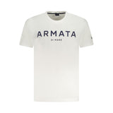Armata Di Mare White Cotton Men T-Shirt