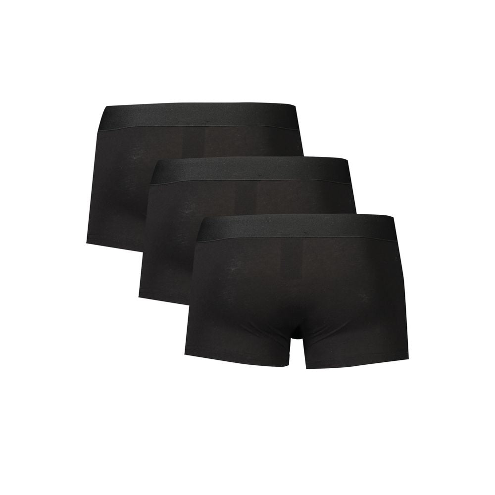 Bikkembergs 3-pak boxershorts – sort