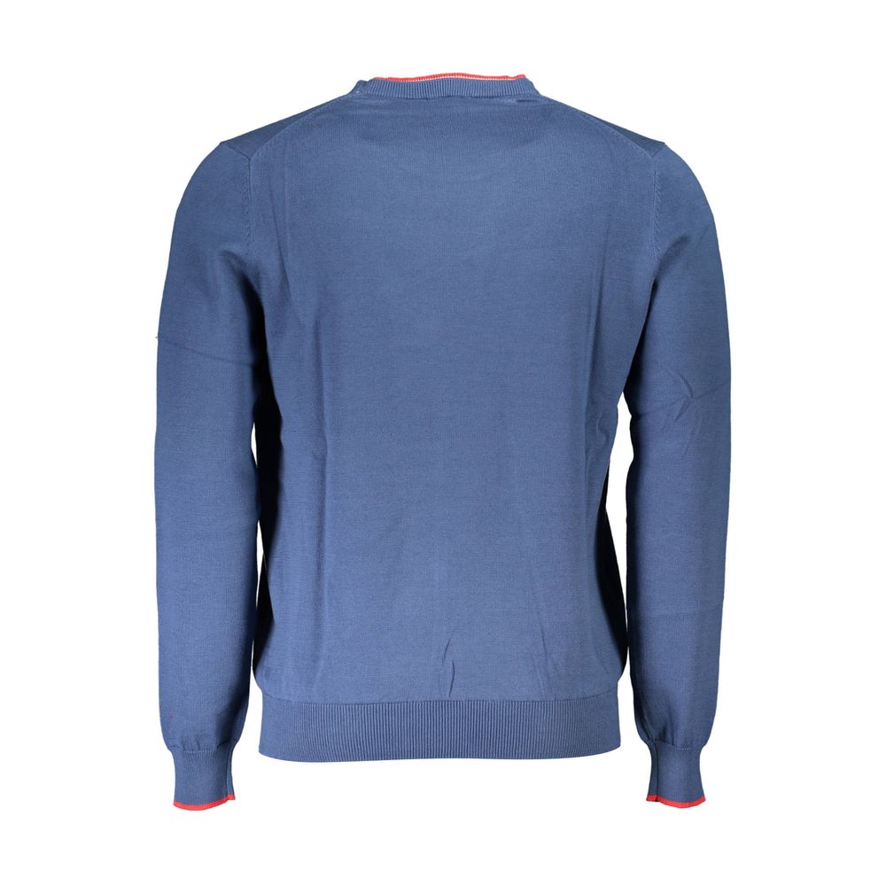 North Sails Gray Organic Cotton Men Sweater