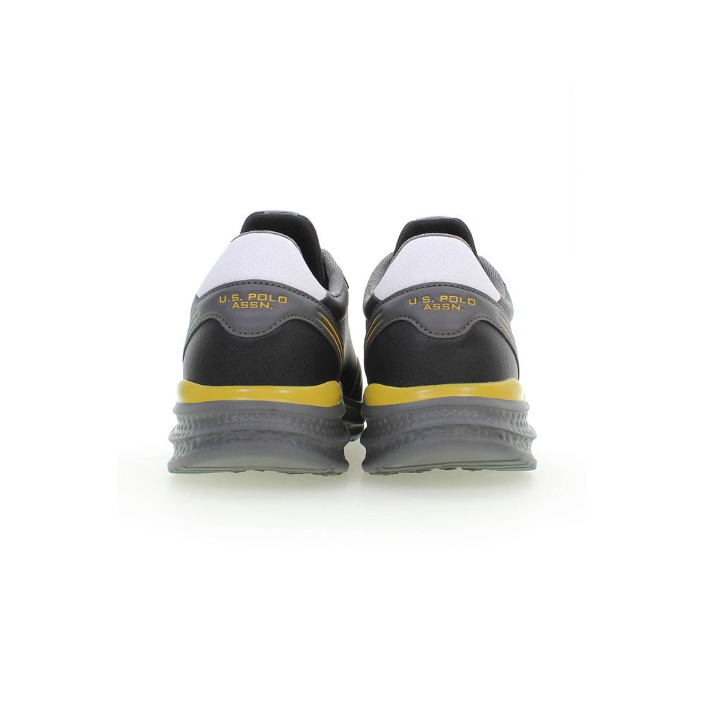 U.S. POLO ASSN. Black Polyester Sneakers