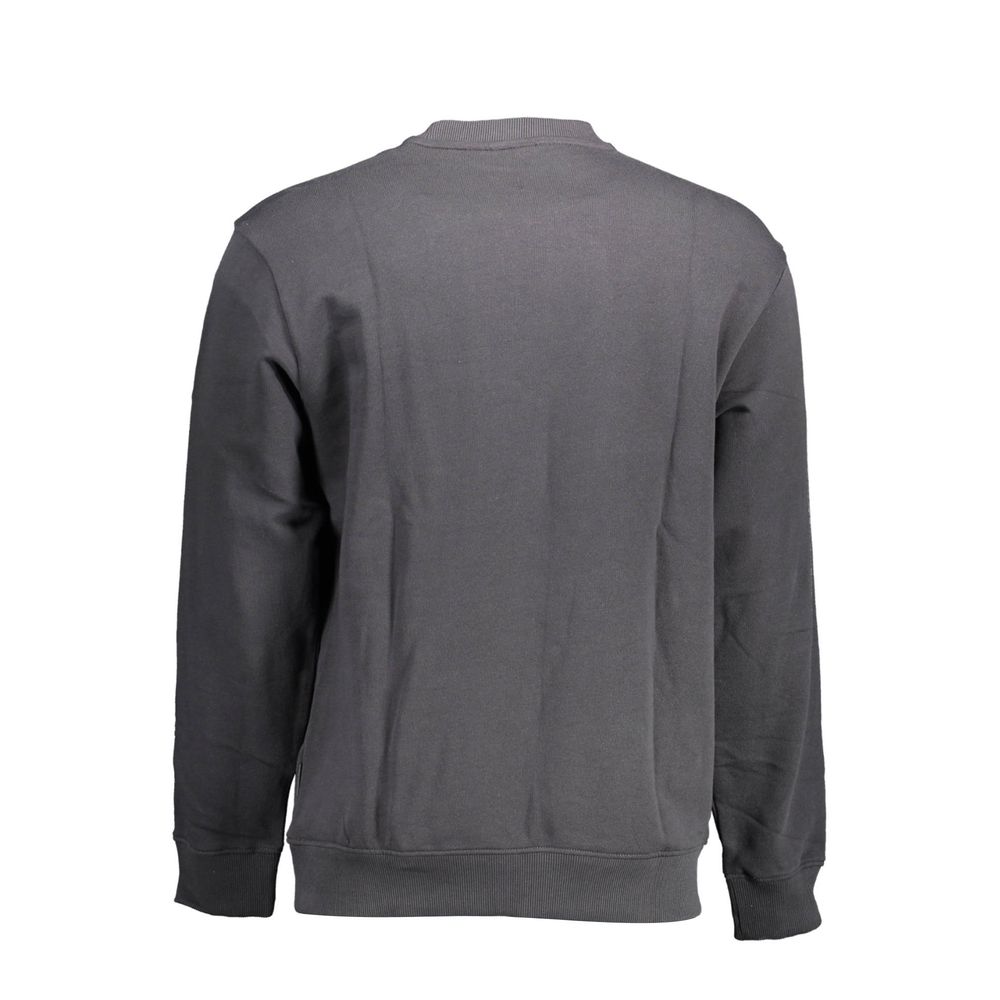 Napapijri sweatshirt med lynlåslomme – sort