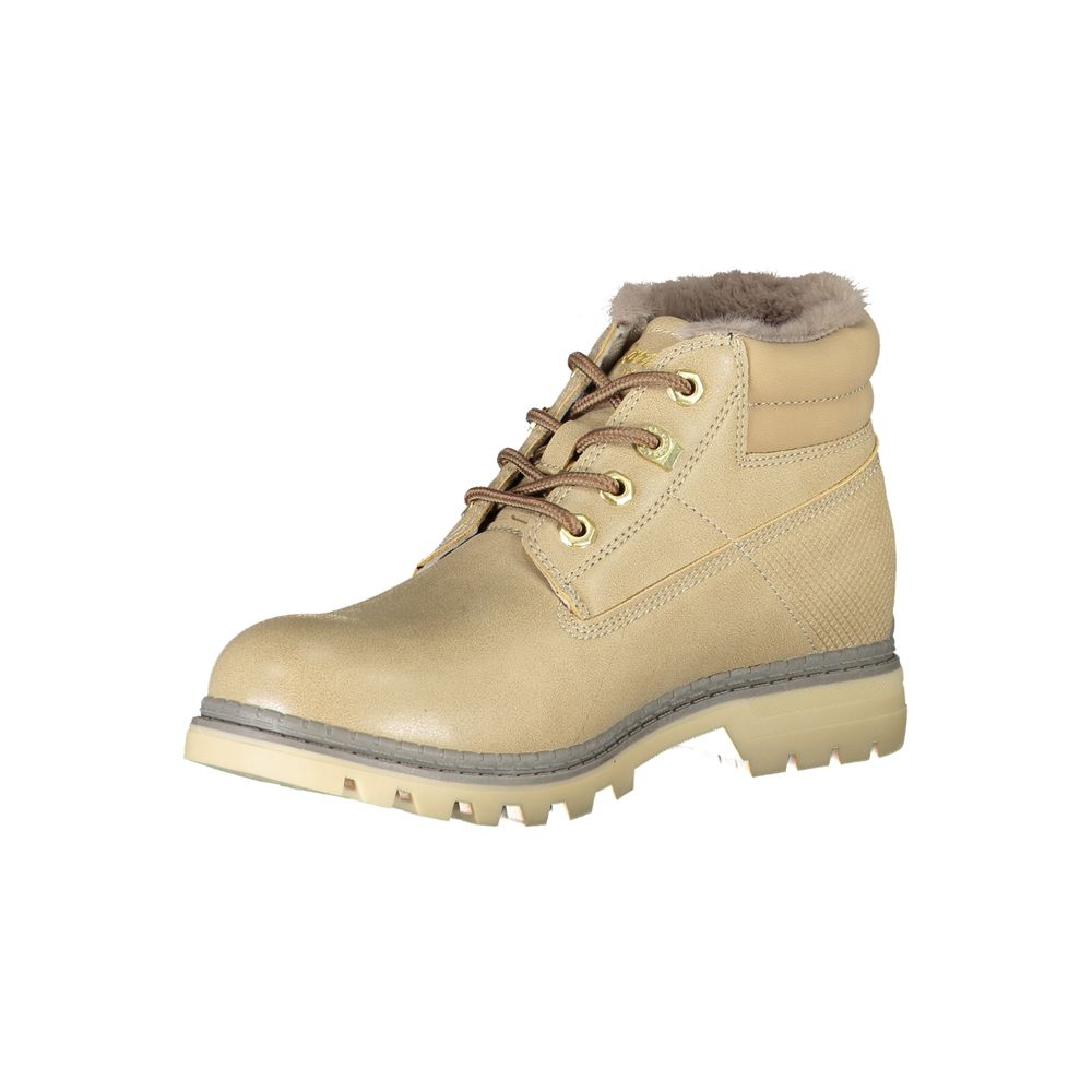 Carrera snørestøvler til kvinder – beige