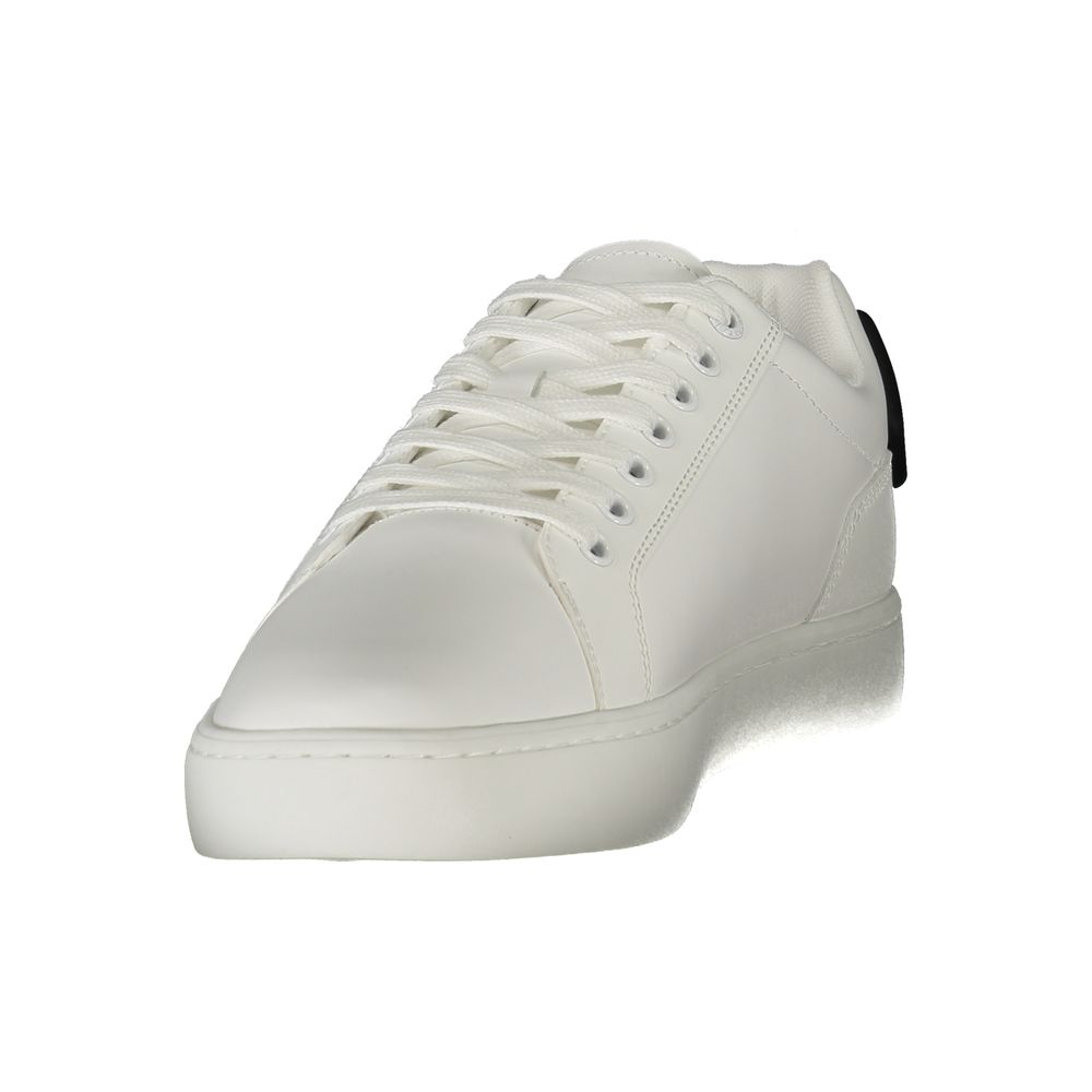 Calvin Klein White Leather Men Sneakers