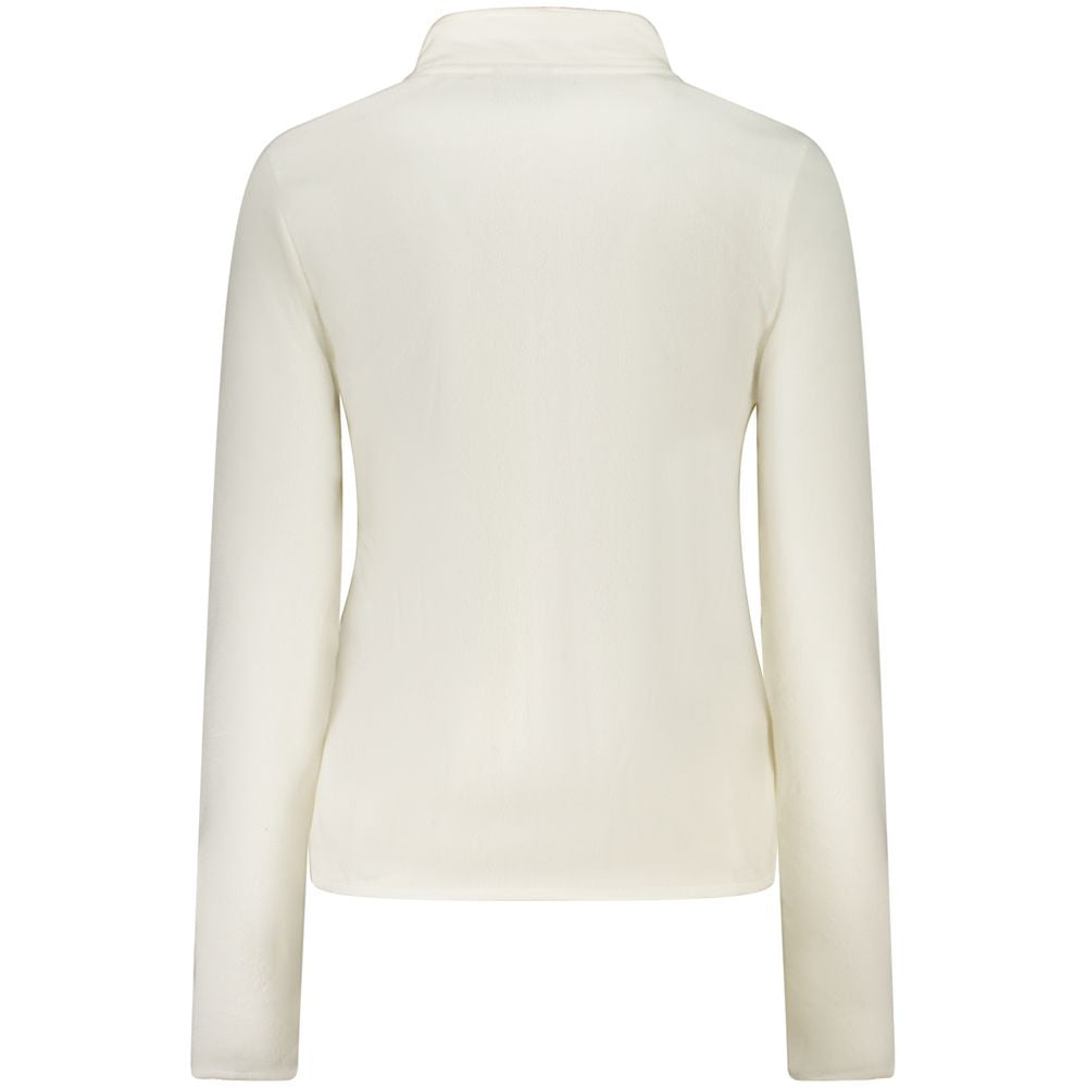 Norway 1963 fleece-sweatshirt med lynlås til kvinder – hvid
