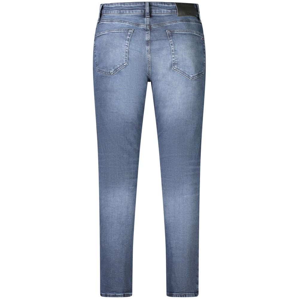 Tommy Hilfiger Blu Cotton Men Jeans