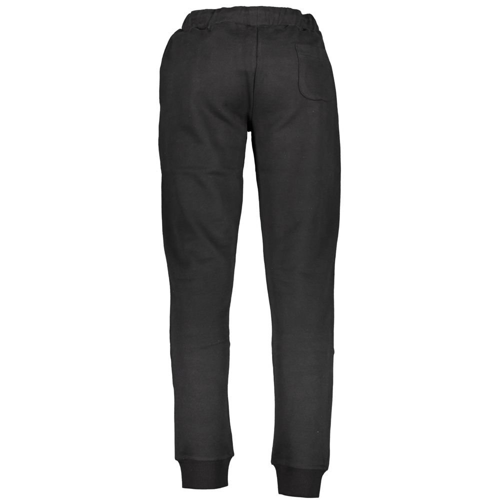 La Martina Black Cotton Men's Sweatpants