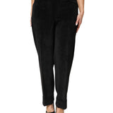 BENCIVENGA Black High Waist Straight Dress Trouser Pants