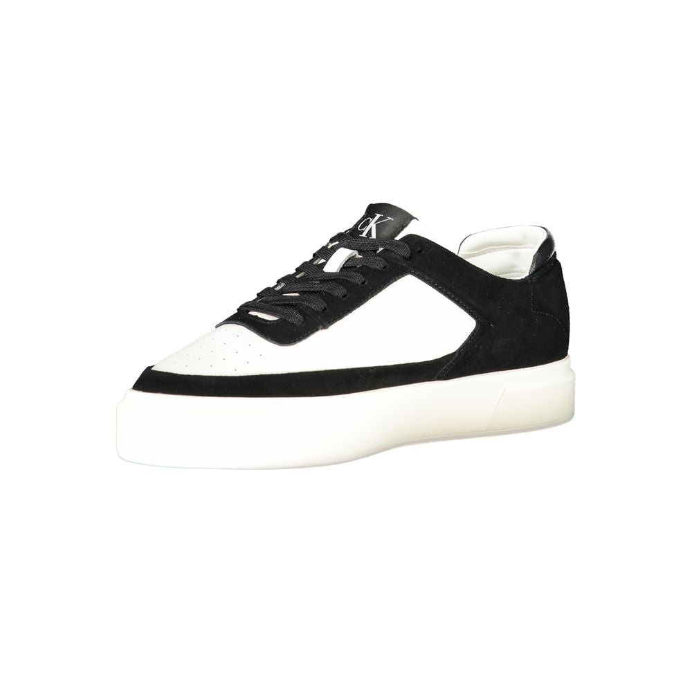 Calvin Klein White Men's Polyurethane Sneakers
