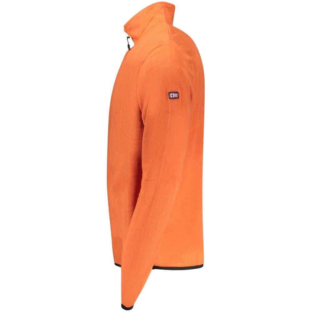 Norway 1963 Arancione Polyester Men Sweatshirt