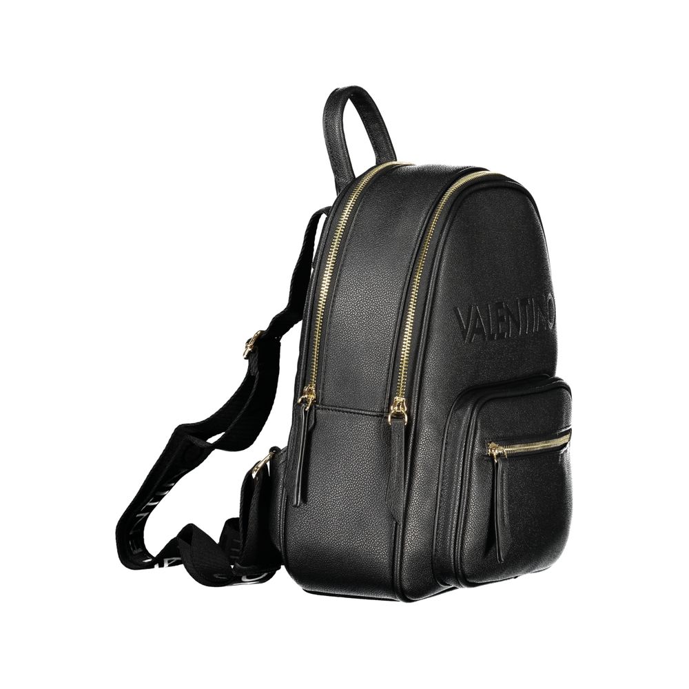 Mario Valentino Nero Poliuretano Women Backpack