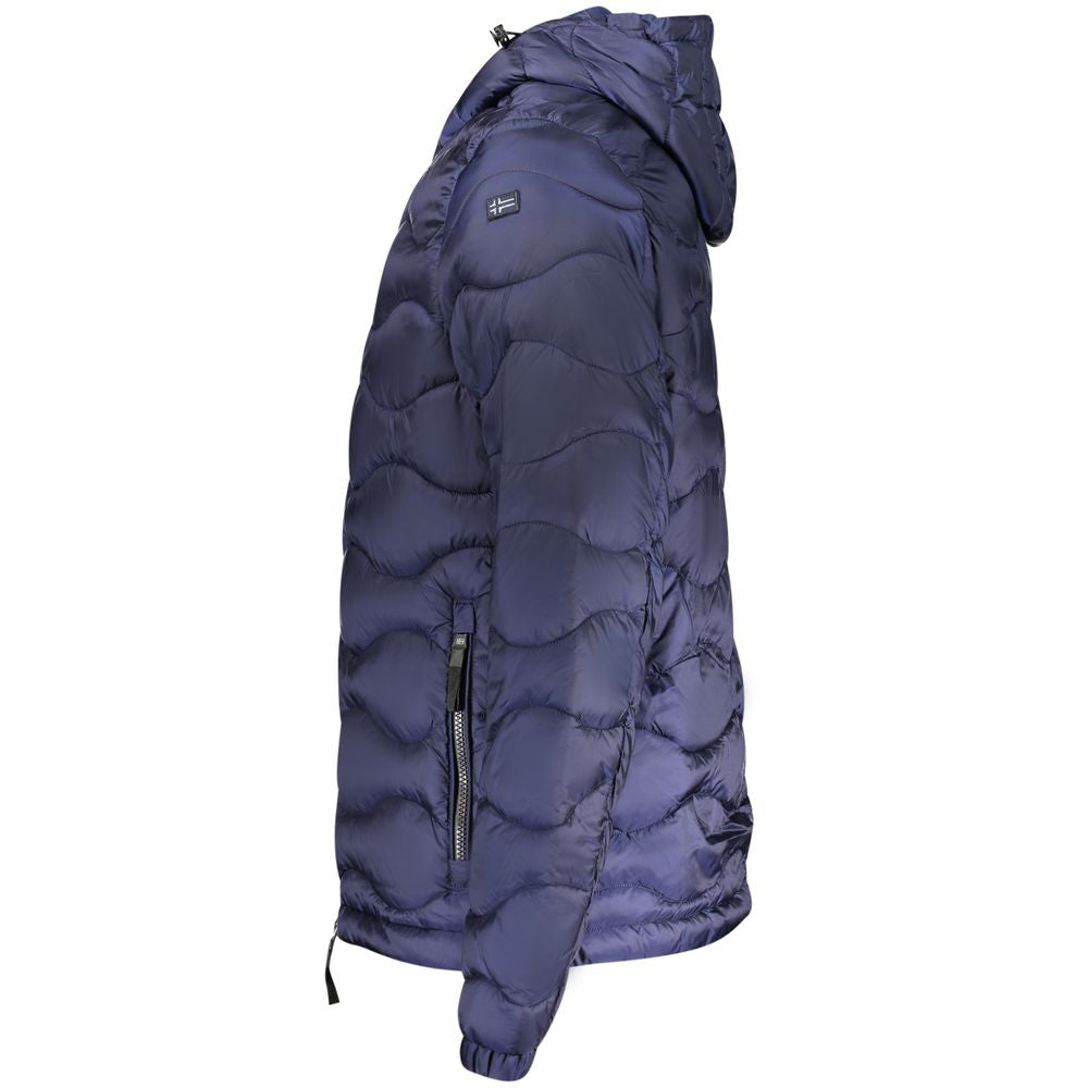 Norway 1963 Blue Polyamide Men's Jacket