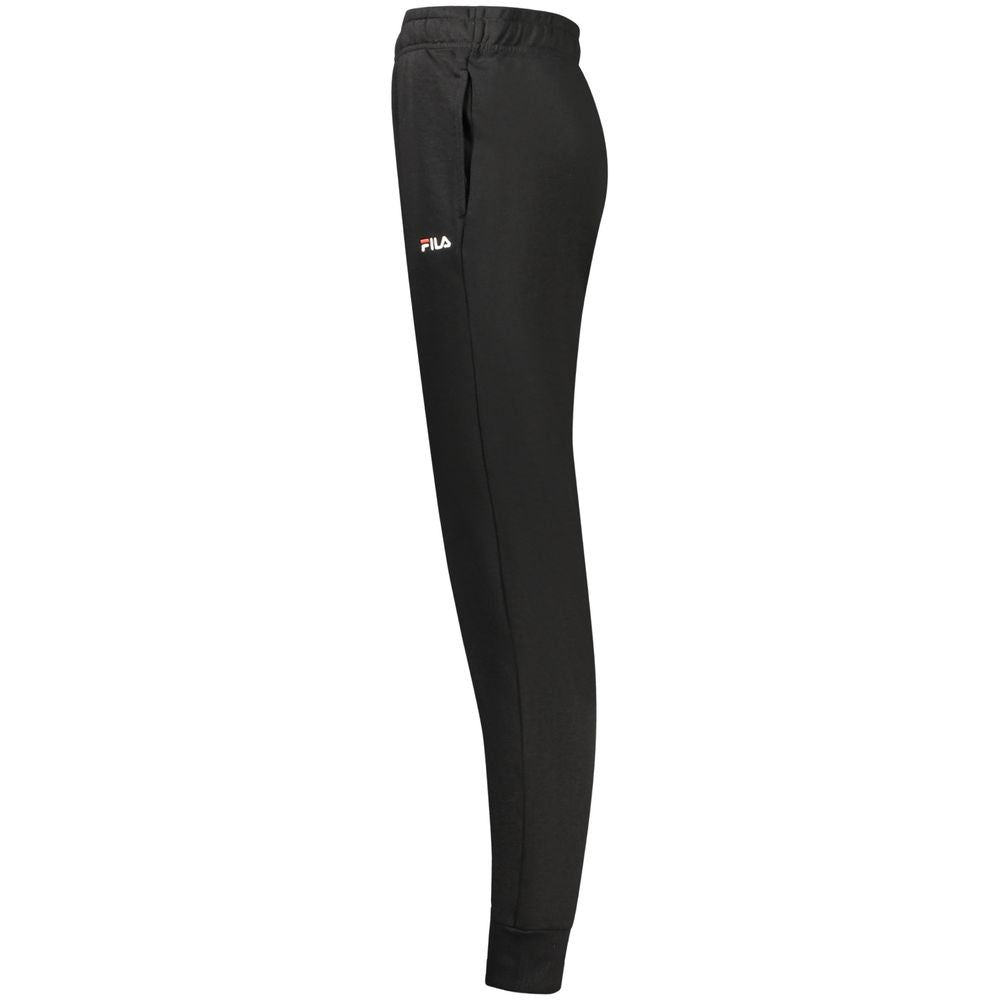Fila Black Organic Cotton Women's Track Pant