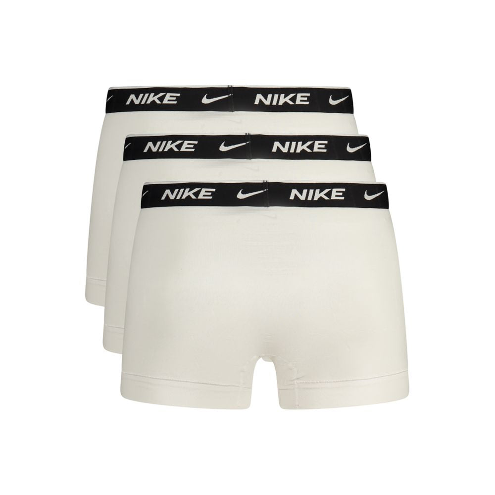 Nike White Cotton Men's Boxer Short
