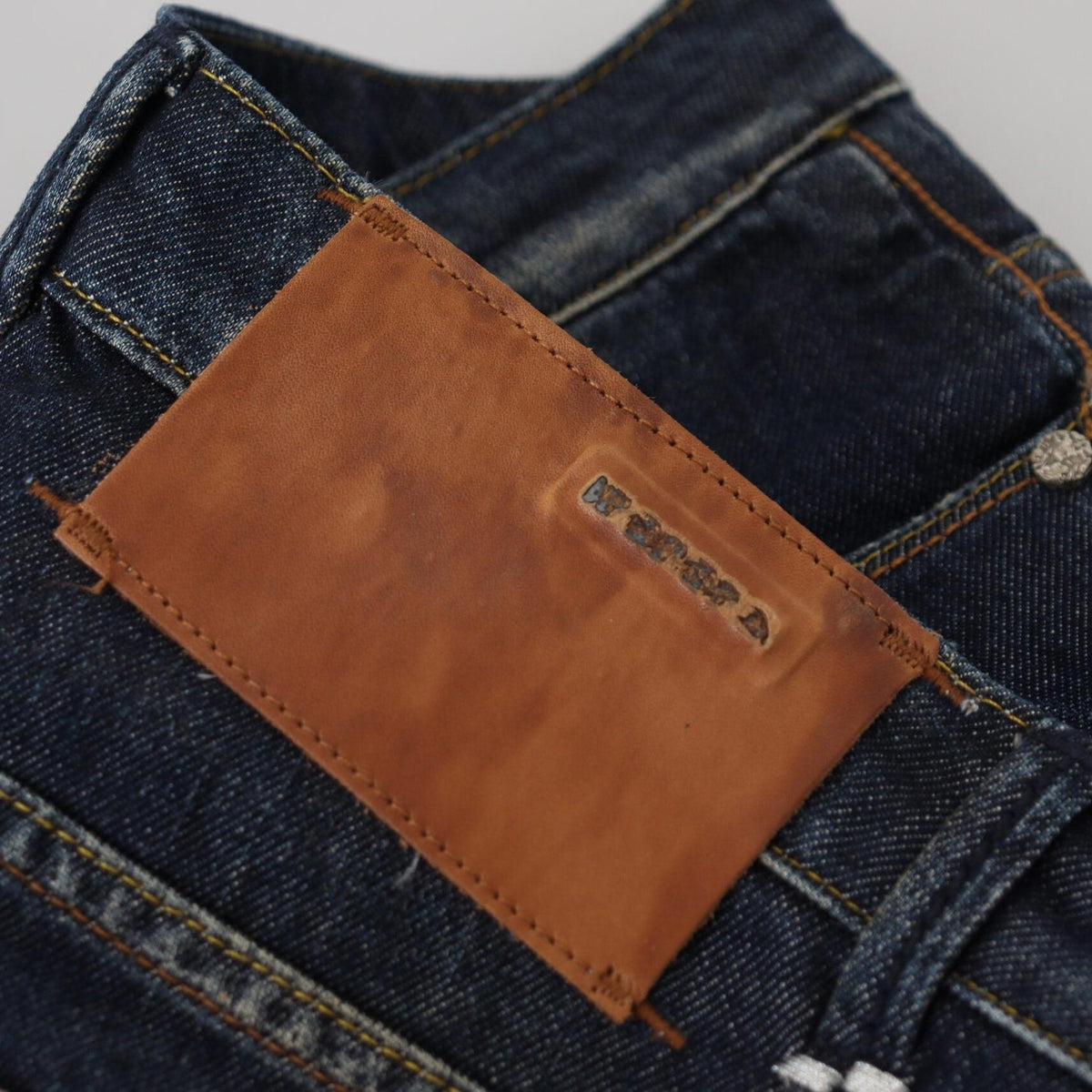 Acht Blue Cotton Slim Fit Women Casual Denim Jeans