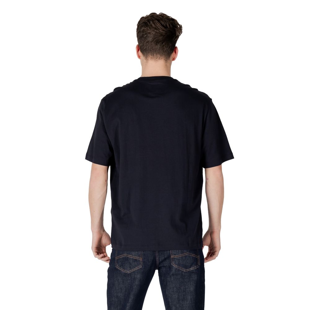 Armani Exchange Blue Cotton Sportswear