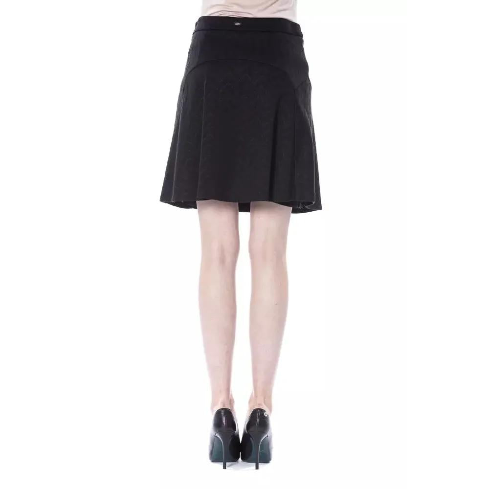 BYBLOS Black Polyester Women Skirt