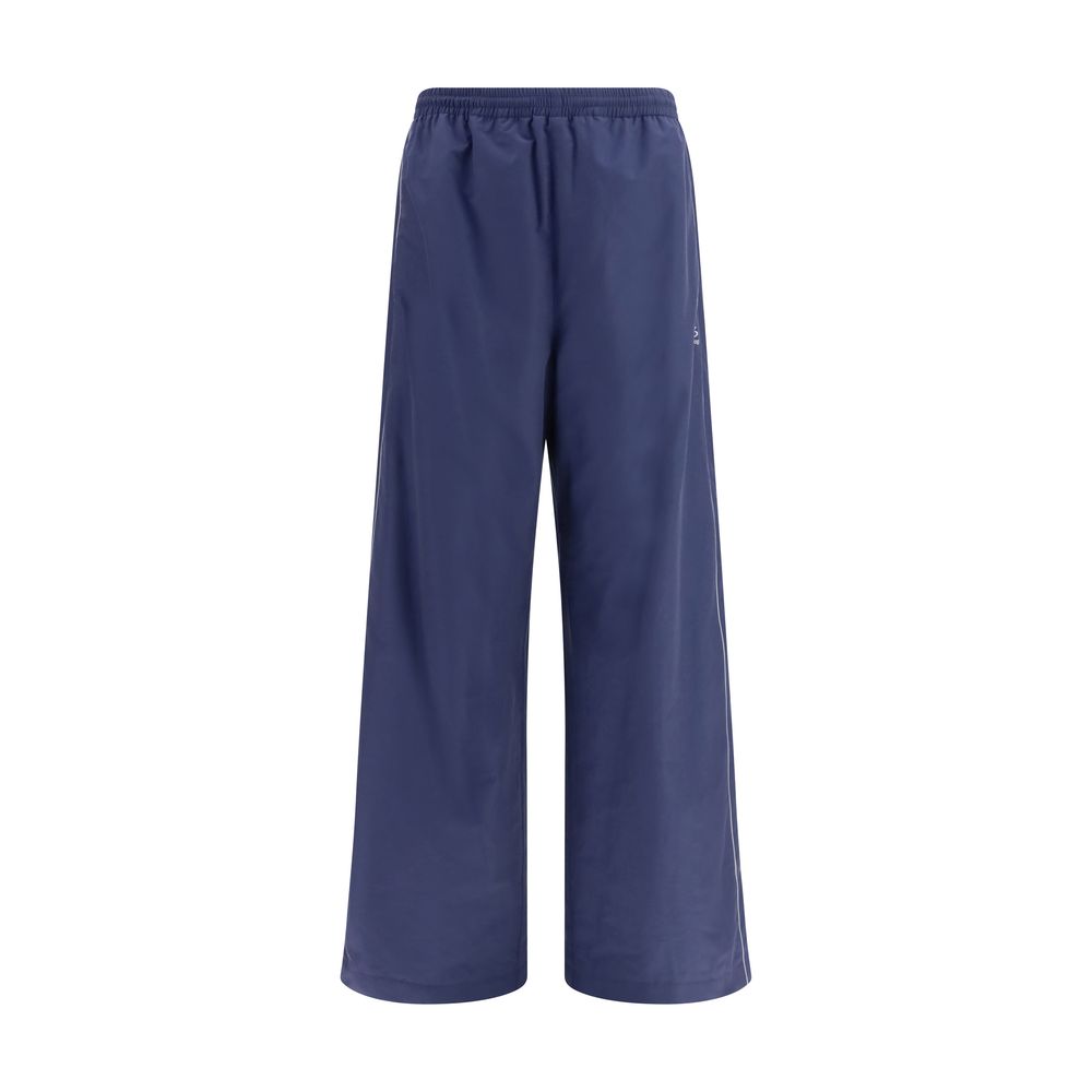 Balenciaga Blue Cotton Athletic Pants