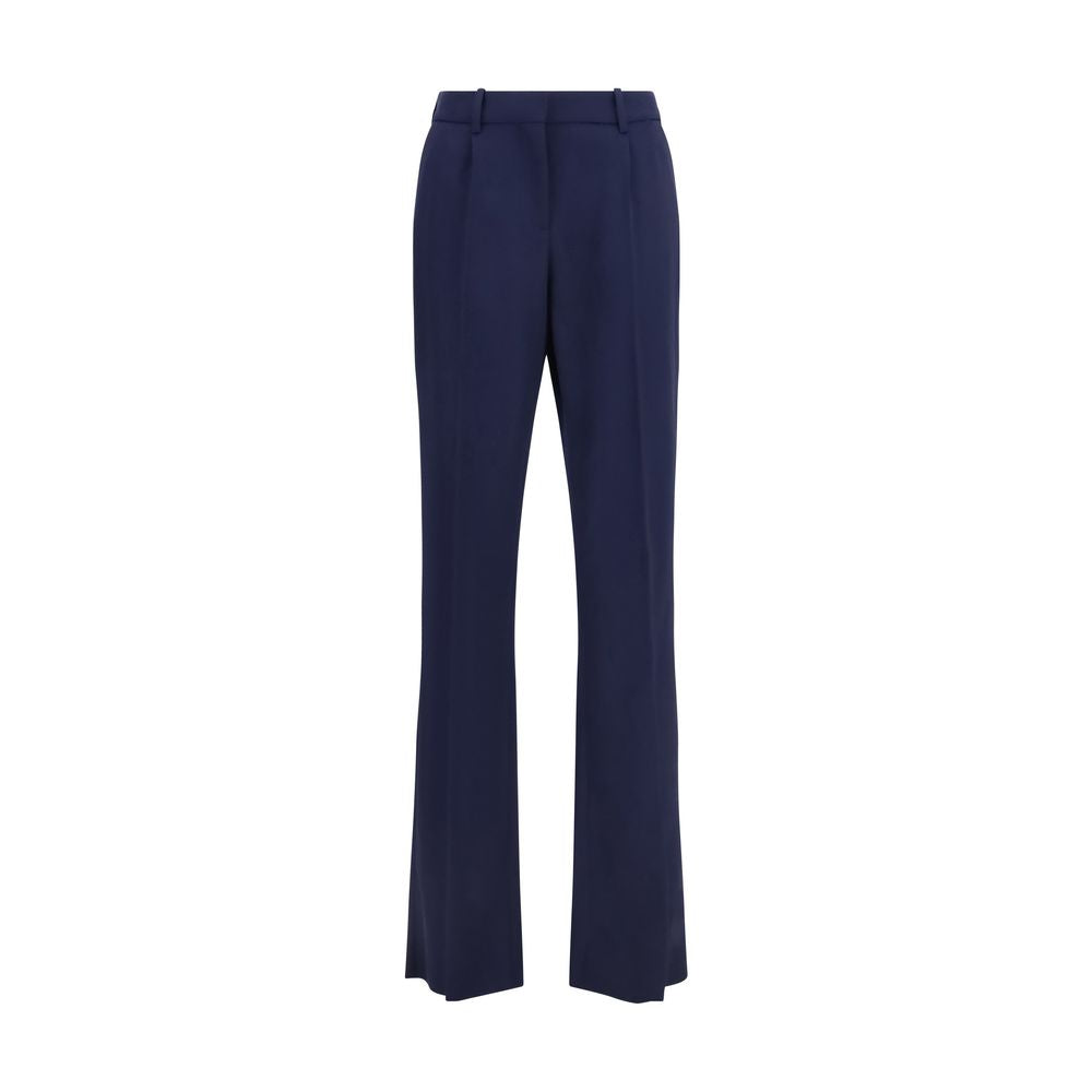 Balenciaga Blue Wool Oves Aries Pants