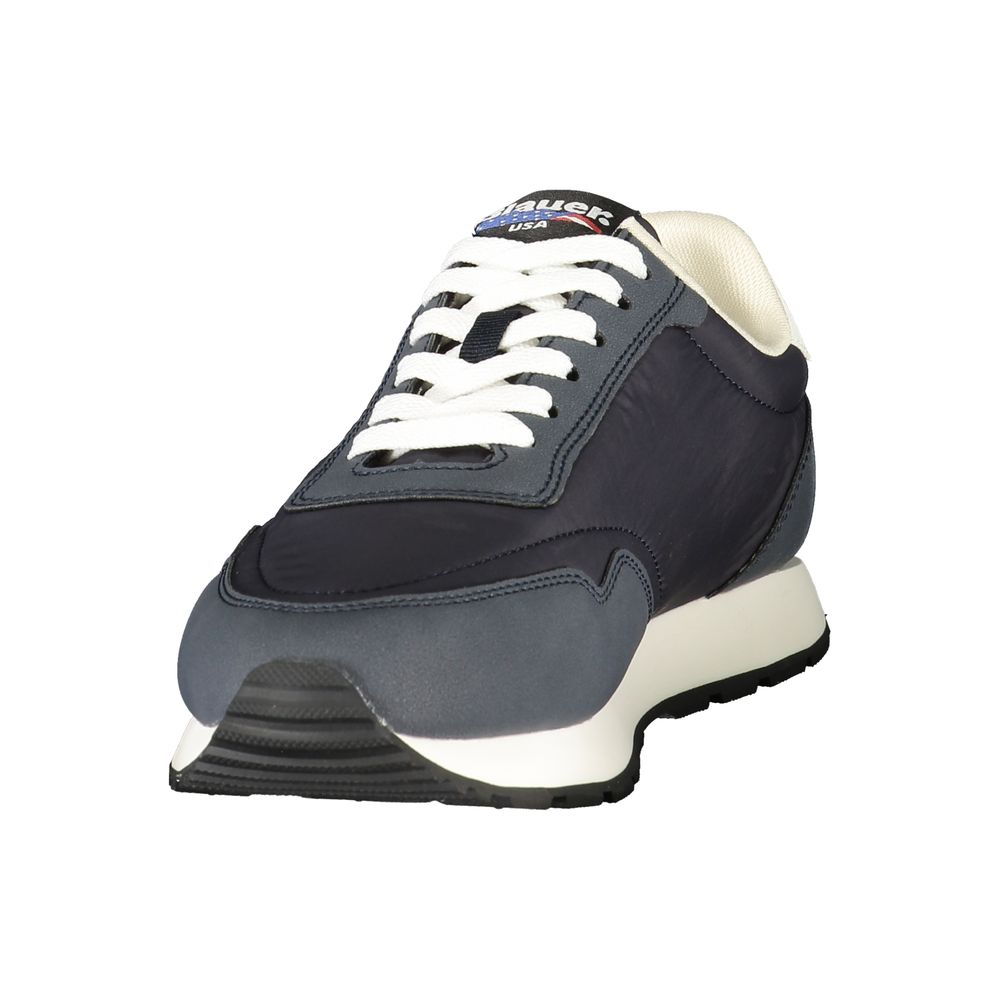 Blauer Blue Polyester Men's Sneaker