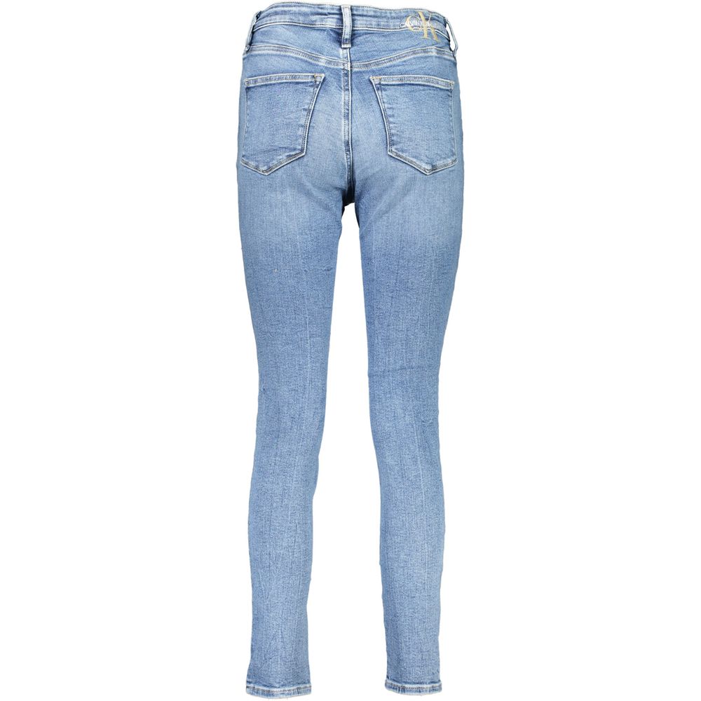 Calvin Klein Azzurro Cotton Women's Skinny Jeans
