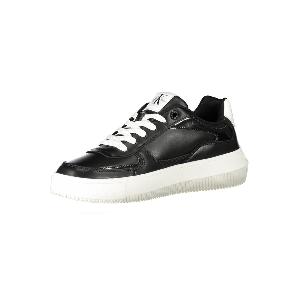 Calvin Klein Black Polyurethane Women Sneaker