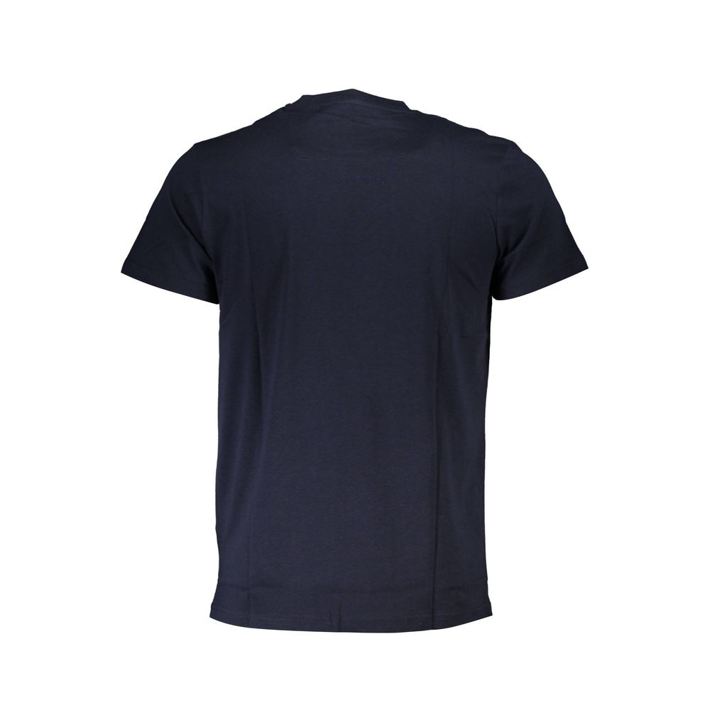 Cavalli Class Blu Cotton Men T-Shirt
