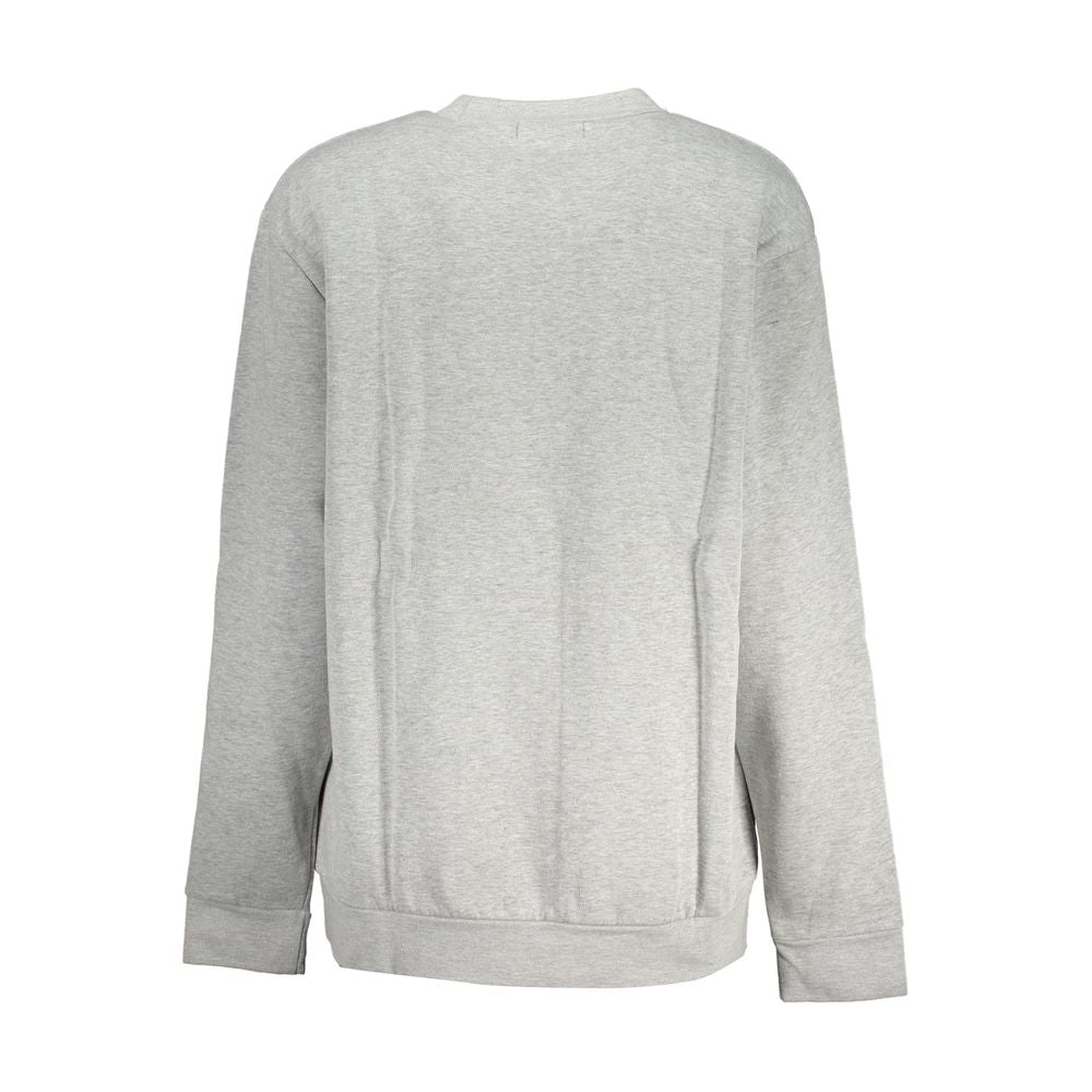 Cavalli Class Grigio Polyester Women Sweatshirt
