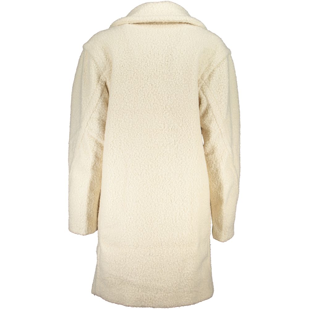 Desigual Bianco Polyester Women Jacket