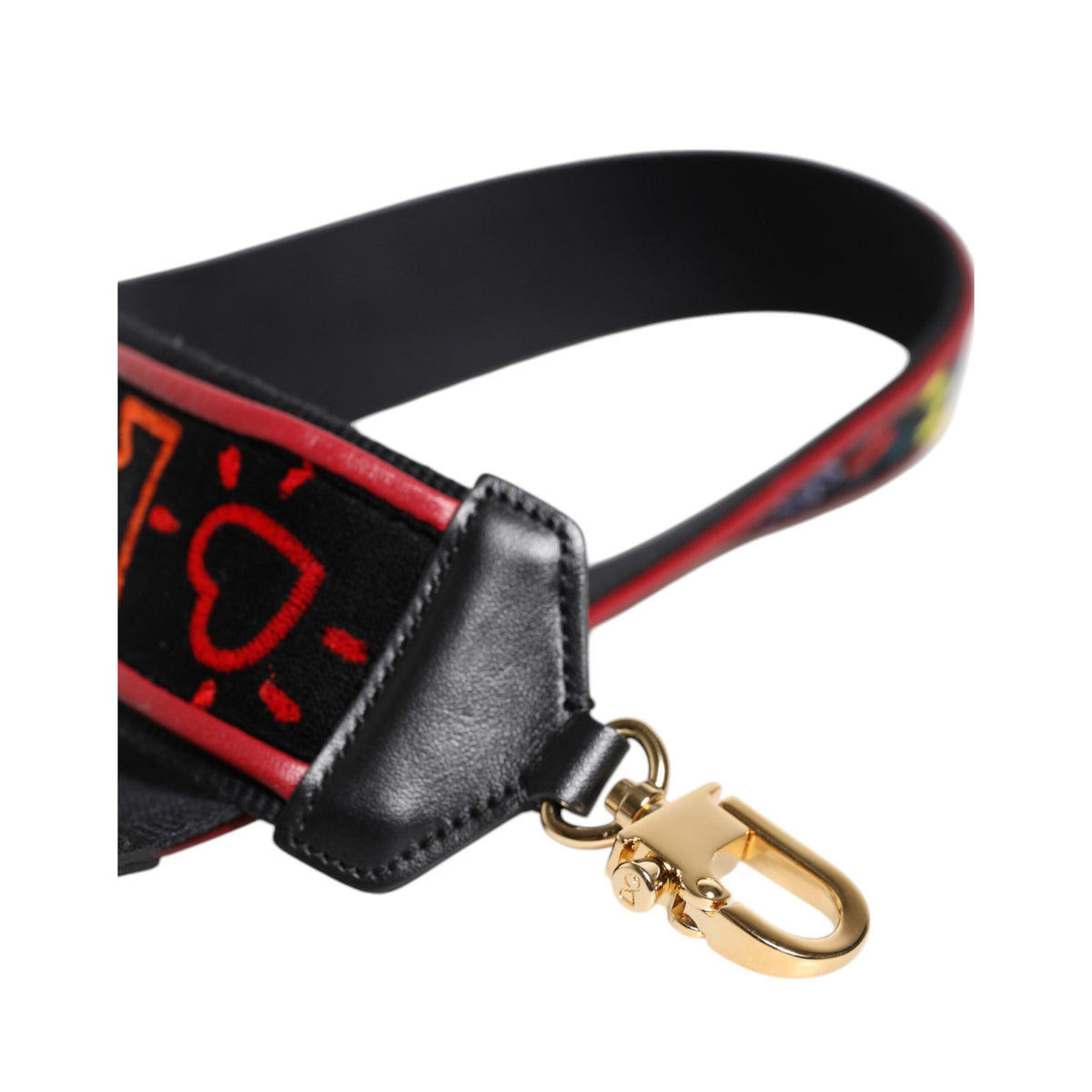 Dolce & Gabbana WMB499 sort taskerem i printet bomuld