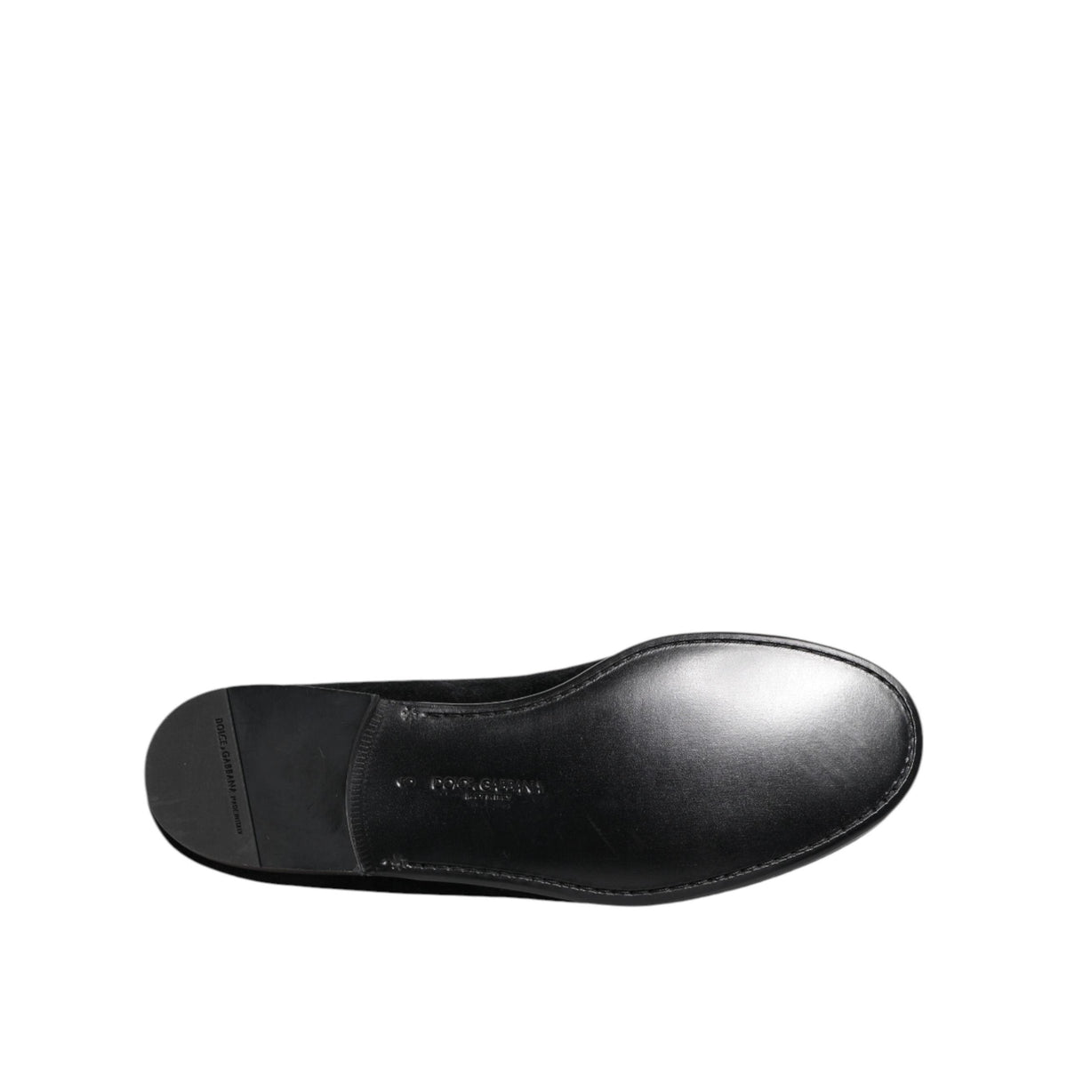 Dolce & Gabbana MV7673 sort loafers i jacquard