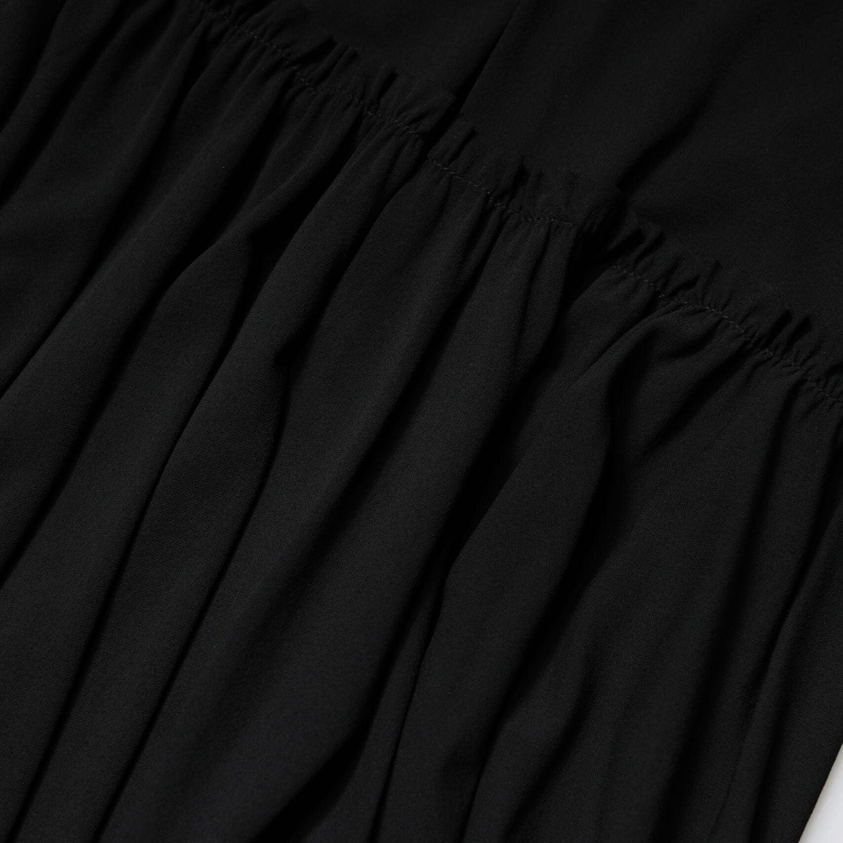 Dolce & Gabbana Black Mermaid Cut High Waist Midi Skirt