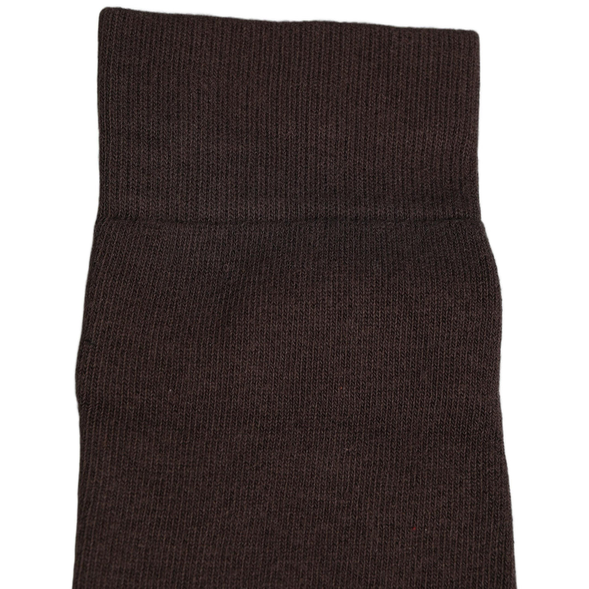 Dolce & Gabbana Dark Brown Cotton Over The Calf Accessory Socks