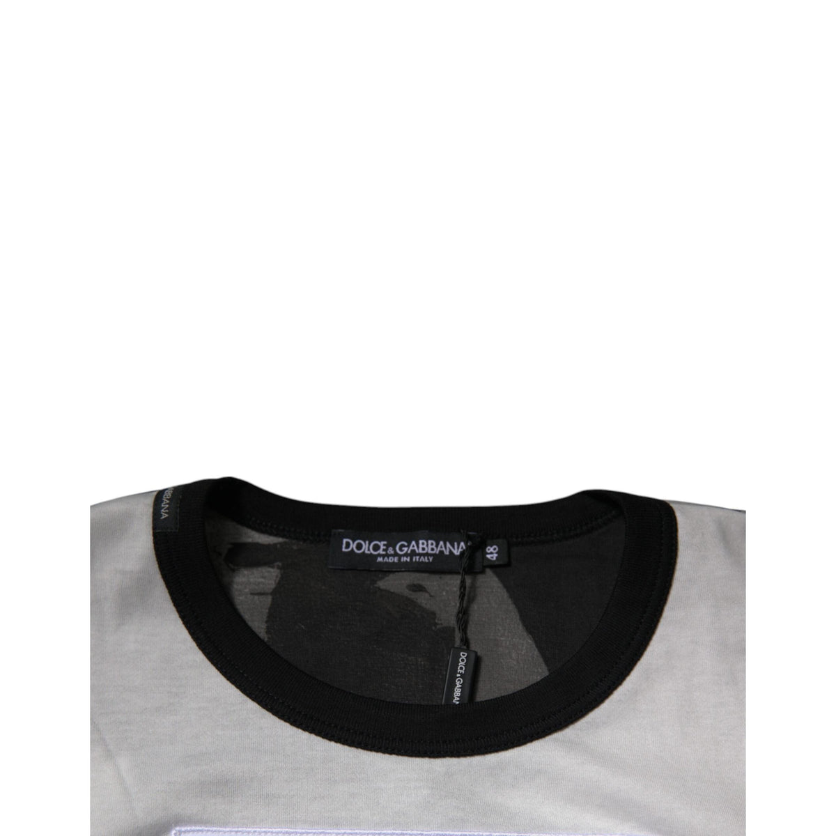 Dolce & Gabbana Multicolor Camouflage Crew Neck T-shirt